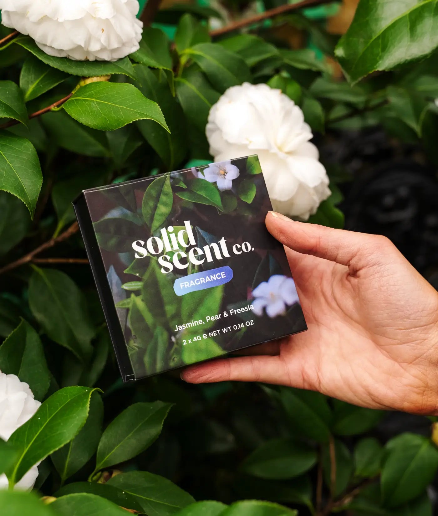 Solid Scent Jasmine, Pear & Freesia Solid Perfume – Solid Scent Co.