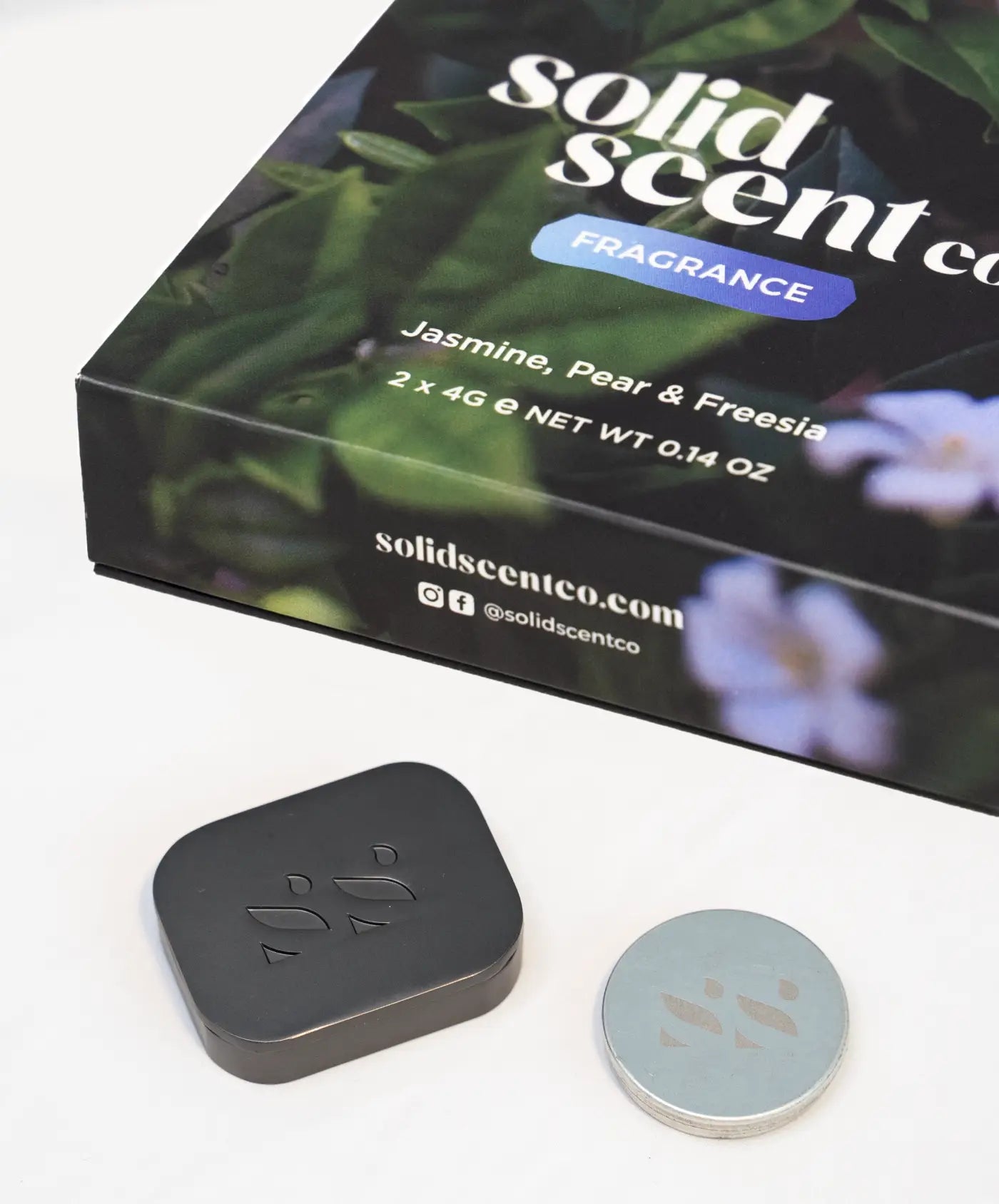 Solid Scent Jasmine, Pear & Freesia Solid Perfume – Solid Scent Co.